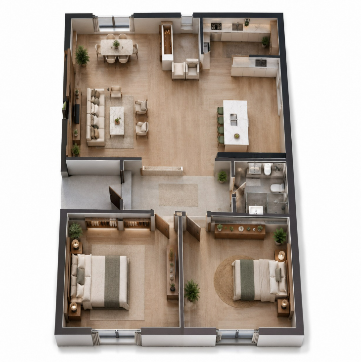 B. Farmhouse 1